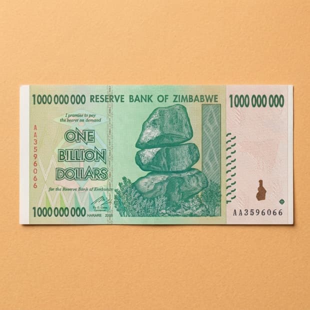 1 Billion Dollar Note